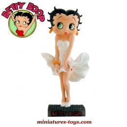 La figurine de Betty Boop Marilyn en résine