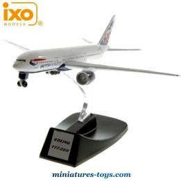 Le Boeing 777 200 de la British airways en avion miniature au 1/400e