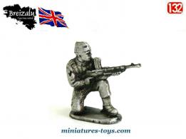 Un commando anglais de 1944 en figurine métal par Breizalu au 1/32e