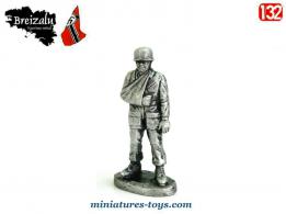 Un parachutiste allemand de 1944 en figurine métal par Breizalu au 1/32e