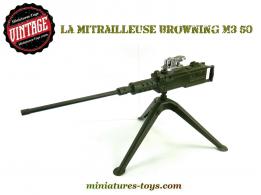 Un Briquets mitrailleuse Browning 50 m3 calibre 12.7 en miniature