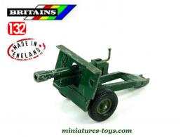 Un canon obusier anglais 25 pounder en miniature par Britains au 1/32e