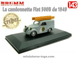 La camionnette Fiat 500B Stipel miniature par Brumm au 1/43e