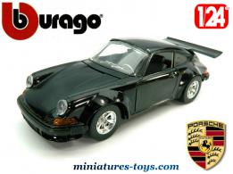 La Porsche 911 S noire en voiture miniature par Burago au 1/24e