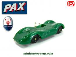 La Maserati Sport 200 SI verte en miniature par Cadum Pax au H0 HO 1/87e
