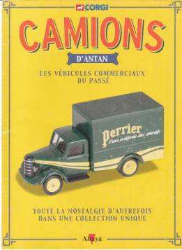 Un lot de 4 fascicules de la collection Camions d'antan par Altaya Éditions