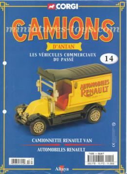 Les fascicules du n°11 à 20 de la collection Camions d'antan miniatures par Altaya