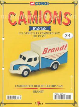 Les fascicules du n° 21 à 25 de la collection Camions d'antan par Altaya