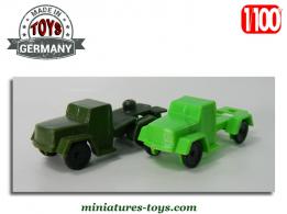 Un lot de 2 camions miniatures made in Germany au H0 HO 1/100e