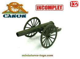 Un canon en miniature au 1/32e incomplet