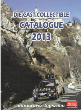 Le catalogue grand format 2013 de miniatures la marque Sun Star