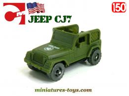 La Jeep CJ7 militaire Soldier en miniature de Chapmei au 1/50e