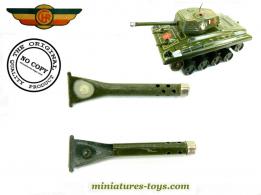 Les 2 mitrailleuses avant du char géant Puma de CHR en métal