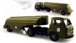 Le Saviem JM 240 semi citerne militaire au 1/50e Cij Norev, neuf en boite