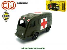 L'ambulance militaire Renault miniature de CIJ réédité par Norev au 1/45e