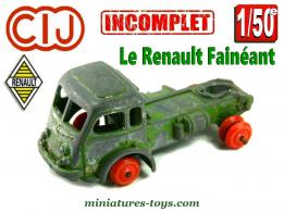 Le camion Renault 120 cv Fainéant miniature de Cij France au 1/50e