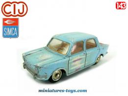 La Simca 1000 de 1961 en miniature par Cij Europarc au 1/43e