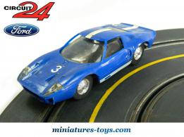 La Ford GT Mark 1 bleue en miniature de la marque Circuit 24 au 1/30e
