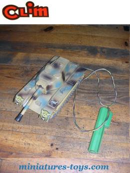 Le char Patton M47 miniature téléguidé de la marque Clim au 1/32e incomplet