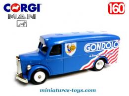 Le camion Man publicitaire Gondolo en miniature de Corgi au 1/60e