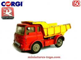 Le camion Bedford TK benne carrière miniature de Corgi au 1/50e incomplet
