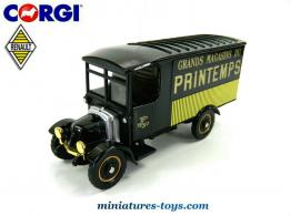 Le fourgon Renault KZ 1930 Printemps en miniature de Corgi Heritage au 1/43e