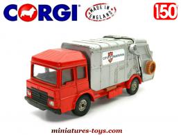 Le camion Shelvoke Revorak Refuse de voierie en miniature Corgi au 1/50e