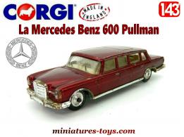 La Mercedes Benz 600 Pullman en miniature par Corgi Toys au 1/43e