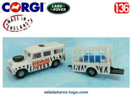 La Land Rover 109 WB safari game park en miniature de Corgi au 1/36e