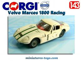 La Volvo Marcos 1800 Racing en miniature de Corgi Toys England au 1/43e