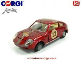 L'Austin Mini Marcos gt 850 en miniature de Corgi Toys England au 1/43e