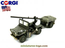 La Ford Mut M151 américaine au Vietnam en miniature de Corgi au 1/43e