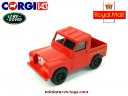 Le pick-up Land Rover Royal Mail en miniature de Corgi Toys England au 1/43e