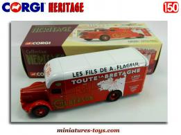 Le Bernard type 110 fourgon Calberson en miniature Corgi Héritage au 1/50e