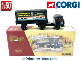 Le Simca cargo semi remorque SNCF en miniature Corgi Héritage au 1/50e