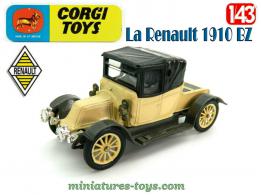 La Renault 1910 blanche en miniature Corgi Classics au 1/43e