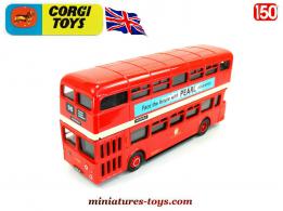 Le bus anglais Daimler Fleetline Manchester en miniature Corgi Classics au 1/50e