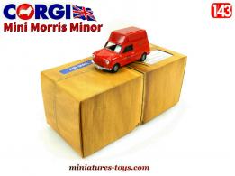 Le break Morris Minor Royal Mail en miniature de Corgi Classics au 1/43e