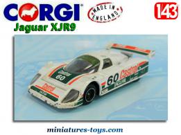 La Jaguar XJR9 Turbos Castrol en miniature par Corgi au 1/43e