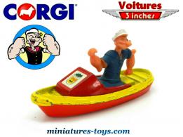 Le bateau de Popeye en miniature 3-inches par Corgi Junior