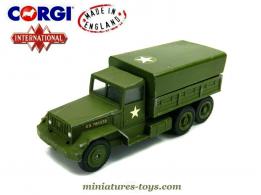 Le camion militaire International 6x6 de Corgi Major Toys England au 1/50e