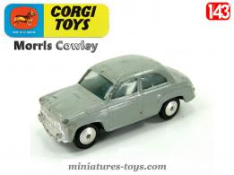 La Morris Cowley grise en miniature de Corgi Toys England au 1/43e