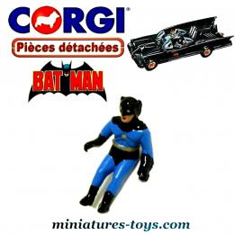 Le conducteur Batman de la Batmobile miniature par Corgi Toys au 1/43e