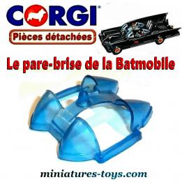 Le Pare Brise de la Batmobile miniature de Batman par Corgi Toys au 1/43e