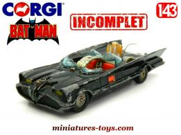 La Batmobile miniature de Corgi Toys au 1/43e incomplète