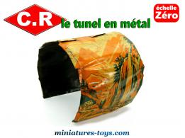 Le tunnel en métal lithographié de train miniature par CR a l'échelle zéro O