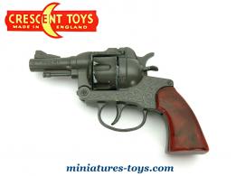 Le pistolet jouet de type Colt 38 S Agent en métal par Crescent Toys