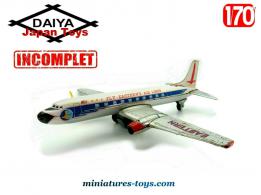Le Douglas DC3 en avion miniature métal par Daiya Japan Toys au 1/70e