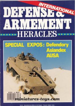 Le magazine Défense Armement Heracles n°80 de janvier 1989
