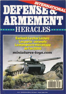 Le magazine Défense Armement Heracles n°83 d'avril 1989